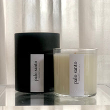 palo santo scented candle