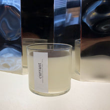 currant scented candle