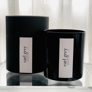 earl grey scented candle