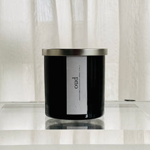oud scented candle