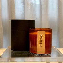 sandalwood scented candle